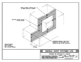 COS_0075_PARAPET_ISO Seismic Colorseal Expansion Joint Parapet Iso 0075