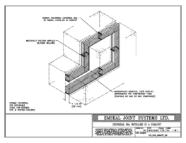 COS_0150_PARAPET_ISO Seismic Colorseal Wall Expansion Joint Parapet