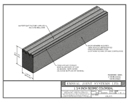 COS_0175_WW_CONC Seismic Colorseal Wall Expansion Joint