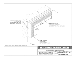 COS_U-90_DOWNTURN_TYPICAL Seismic Colorseal Expansion Joint Dowturn Universal 90 Typical