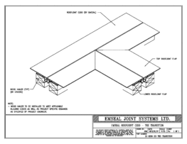 Expansion Joint Details: RoofJoint Deck-to-Deck Tee Transition Expansion Joint EMSEAL