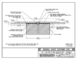 SJS_10_DD_CONC_3-8_PLATE_LONG_CHAMFER_EMCRETE SJS-Seismic Joint System Deck-to-Deck Expansion Joint