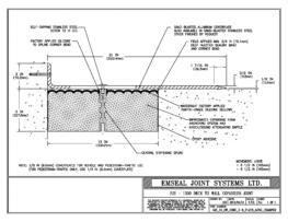 SJS_13_DW_CONC_3-8_PLATE_LONG_CHAMFER SJS-Seismic Joint System Deck-to-Wall Expansion Joint
