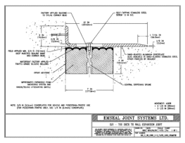 SJS_7_DW_CONC_3-8_PLATE_LONG_CHAMFER SJS-Seismic Joint System Deck-to-Wall Expansion Joint