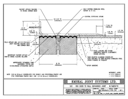 SJS_8_DW_CONC_3-8_PLATE_LONG_CHAMFER_EMCRETE SJS-Seismic Joint System Deck-to-Wall Expansion Joint