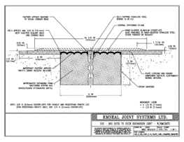 SJS_9_DD_CONC_3-8_PLATE_LONG_CHAMFER_EMCRETE SJS-Seismic Joint System Deck-to-Deck Expansion Joint