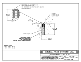 SUB_0050_DW_CONC Submerseal Deck-to-Wall Expansion Joint