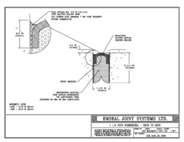 SUB_0125_DD_CONC Submerseal Deck-to-Deck Expansion Joint