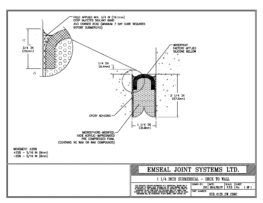 SUB_0125_DW_CONC Submerseal Deck-to-Wall Expansion Joint