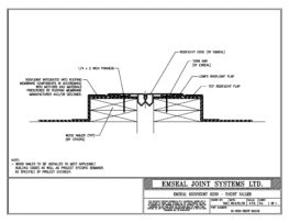 Expansion Joint Details: RoofJoint Short Nailer Expansion Joint EMSEAL