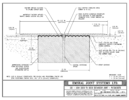 SJS_15_DD_CONC_3-8_PLATE_LONG_CHAMFER_EMCRETE SJS-Seismic Joint System Deck-to-Deck Expansion Joint