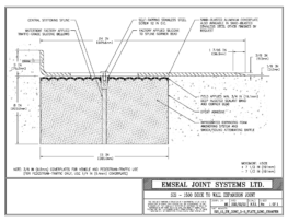 SJS_15_DW_CONC_3-8_PLATE_LONG_CHAMFER SJS-Seismic Joint System Deck-to-Wall Expansion Joint