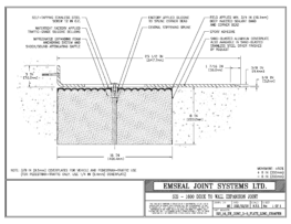 SJS_16_DW_CONC_3-8_PLATE_LONG_CHAMFER SJS-Seismic Joint System Deck-to-Wall Expansion Joint
