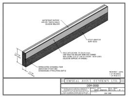 DSM System – Deck-to-Deck in Concrete Download DWG 1/2 Inch dwf