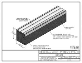 Expansion Joint Detail: DSM System Expansion Joint 3D DWF File EMSEAL