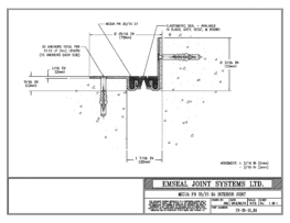 FN-35-15_E4 Migutec FN 35 E4 Deck-to-Wall Interior Joint