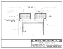 SHG_0100_WW_DBL__INSIDE_CORNER_GYP_GLASS QuietJoint Expansion Joint Wall to Wall Double Gypsum to Glass