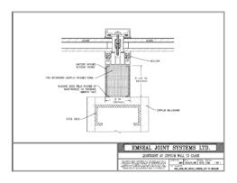SHG_0250_WW_INSIDE_CORNER_GYP TO MULLION QuietJoint Expansion Wall to Wall Gypsum to Glass Mullion