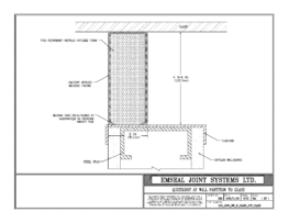 SHG_0475_WW_IC_FLASH_GYP_GLASS QuietJoint Expansion Joint Wall Partition Gypsum to Glass