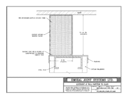 SHG_0525_WW_IC_FLASH_GYP_GLASS QuietJoint Expansion Joint Wall Partition Gypsum to Glass