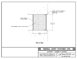 SHH_0225_WW_CONC QuietJoint Expansion Joint Wall to Wall in Concrete