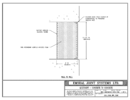 SHH_0350_WW_CONC QuietJoint Expansion Joint Wall to Wall in Concrete