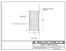 SHH_0400_WW_CONC QuietJoint Expansion Joint Wall to Wall in Concrete