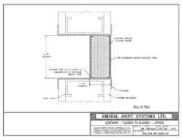 SHH_0400_WW_FLASH_GYP QuietJoint Expansion Joint Wall to Wall in Gypsum