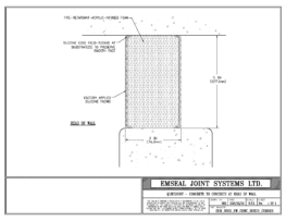 SHH_0500_HW_CONC_INSIDE_CORNER QuietJoint Expansion Joint Inside Corner at Head of Wall in Concrete