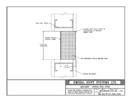 SHH_0550_WW_GYP_STEEL_STUDS QuietJoint Expansion Joint Wall to Wall in Gypsum with Steel Studs