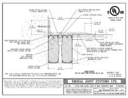 SJS-FR1_5_DW_CONC_3-8_PLATE_LONG_CHAMFER_EMCRETE-Seismic-joint-system-fire-rated-one-hour-deck-to-wall-with-emcrete-5-inch