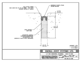 COH_0050_DD_CONC Horizontal Colorseal Deck Expansion Joint Deck-to-Deck