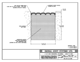 COH_0475_DD_CONC Horizontal Colorseal Deck Expansion Joint Deck-to-Deck
