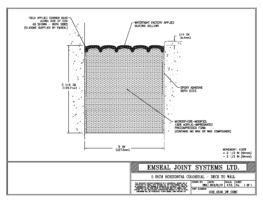 COH_0500_DD_CONC Horizontal Colorseal Deck Expansion Joint Deck-to-Deck