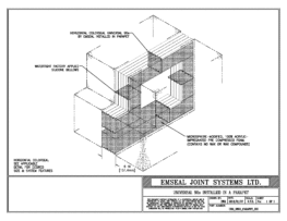 COH_0600_PARAPET_ISO Horizontal Colorseal Watertight Expansion Joint