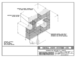 COH_0700_PARAPET_ISO Horizontal Colorseal Watertight Expansion Joint