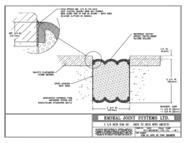 DSM_DS_0275_DD_CONC_EMCRETE Doublefaced Expansion Joint Deck to Deck in Concrete with Emcrete