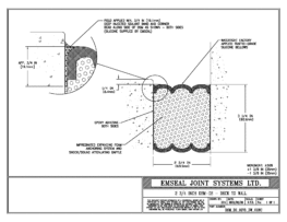 DSM_DS_0275_DW_CONC Doublefaced Expansion Joint Deck to Wall in Concrete