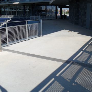 soccer stadium expansion joints SJS by EMSEAL
