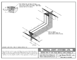 DFR2_FP_0050_75_U-90_UPTURN DFR-FP System 2 Hour Firerated Inside Vertical Plane Universal 90