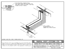 DFR2_FP_0075_75_U-90_UPTURN DFR-FP System 2 Hour Firerated Inside Vertical Plane Universal 90