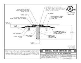 DFR2_FP_0125_25_DD_CONC DFR-FP System 2 Hour Firerated Deck to Deck Split Slab