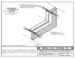 DFR2_FP_0150_25_U-90_UPTURN DFR-FP System 2 Hour Firerated Inside Vertical Plane Universal 90