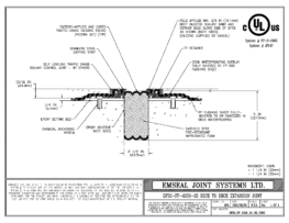 DFR2_FP_0250_25_DD_CONC DFR-FP System 2 Hour Firerated Deck to Deck Split Slab