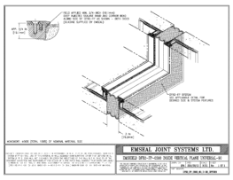 DFR2_FP_0300_60_U-90_UPTURN DFR-FP System 2 Hour Firerated Inside Vertical Plane Universal 90