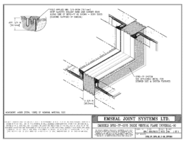 DFR2_FP_0375_60_U-90_UPTURN DFR-FP System 2 Hour Firerated Inside Vertical Plane Universal 90