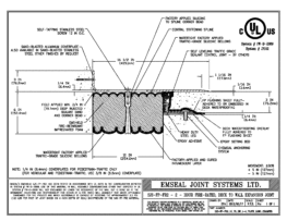 SJS-FP-FR2_10_75_DW_CONC_1-4_PLATE_LONG_CHAMFER-Emshield-SJS-FP-FR2-Expansion-Joint-Deck-to-Wall-Long-Chamfer
