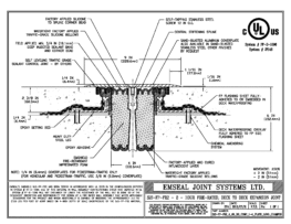 SJS_FP_FR2_4_60_DD_CONC_1-4_PLATE_LONG_CHAMFER Emshield SJS-FP-FR2 Expansion Joint Deck-to-Deck Long Chamfer