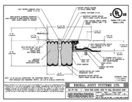 SJS_FP_FR2_6_60_DW_CONC_1-4_PLATE_LONG_CHAMFER Emshield SJS-FP-FR2 Expansion Joint Deck-to-Wall Long Chamfer