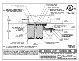 SJS_FP_FR2_6_60_DW_CONC_3-8_PLATE_LONG_CHAMFER Emshield SJS-FP-FR2 Expansion Joint Deck-to-Wall Long Chamfer